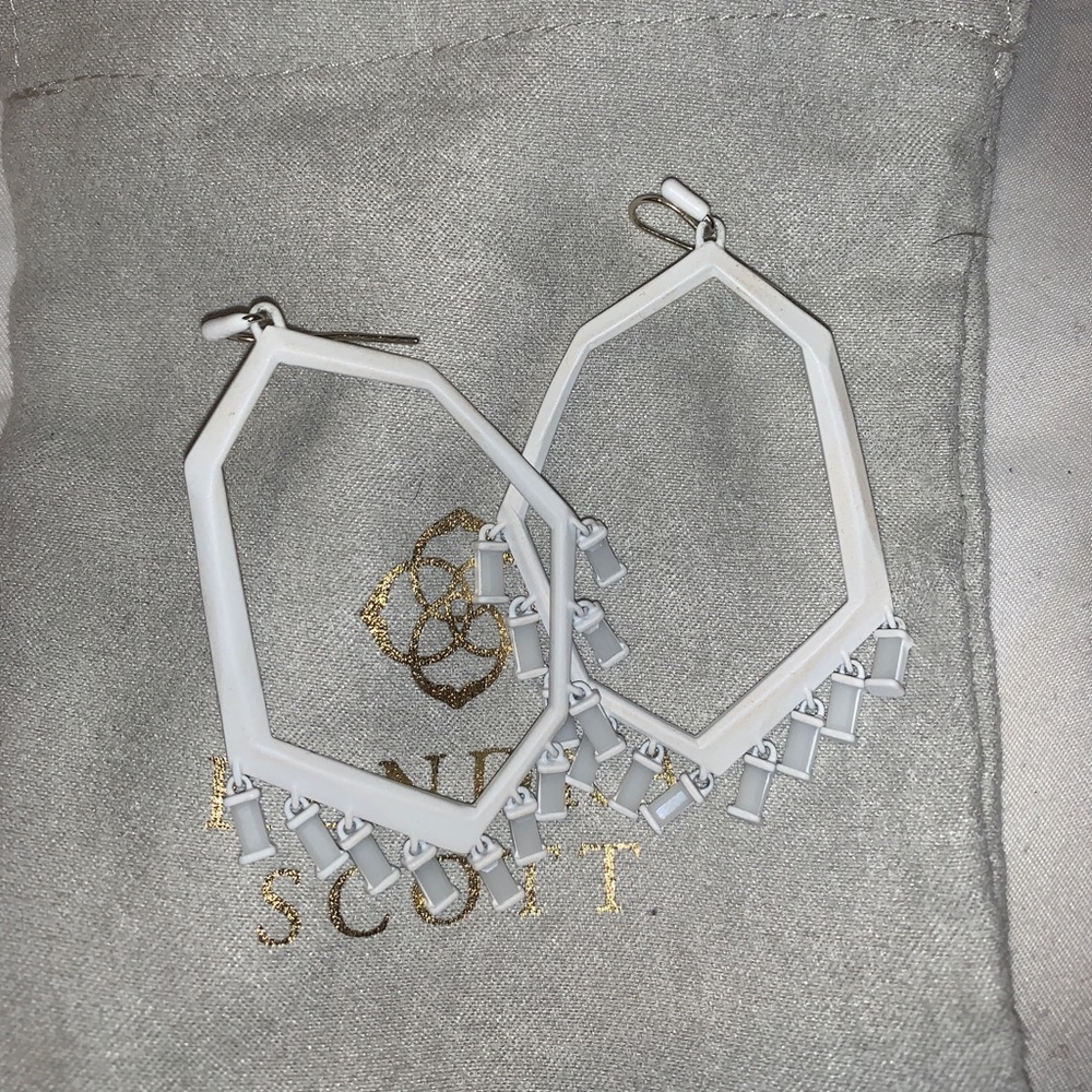 White Earrings